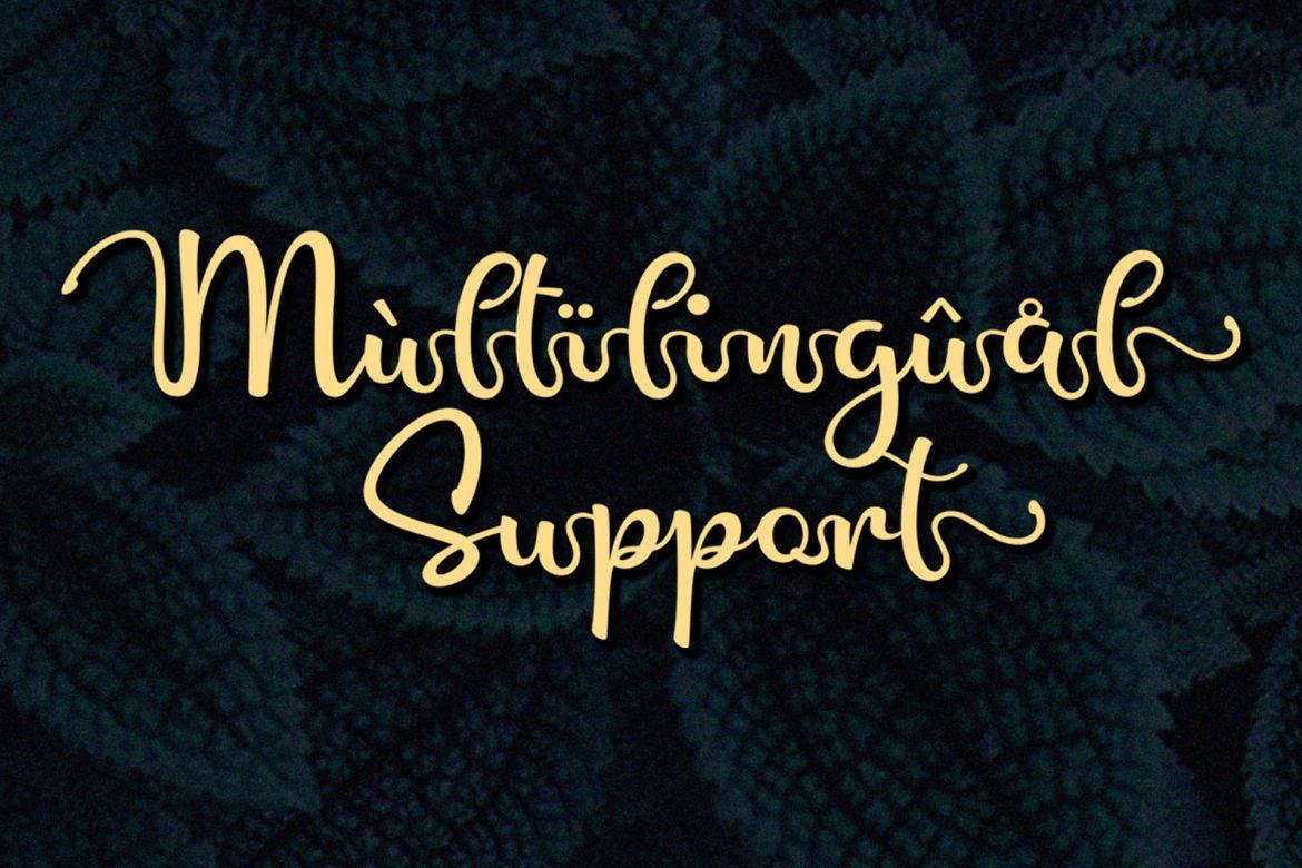 Aldania Unique Font - view 4