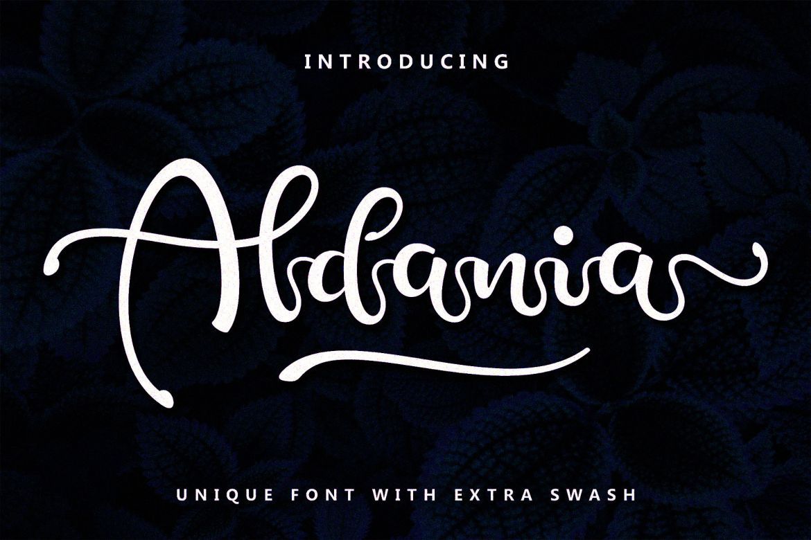 Aldania Unique Font - view 9