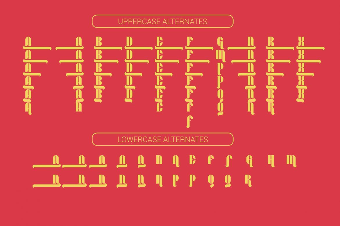 Queen Display Font - view 8