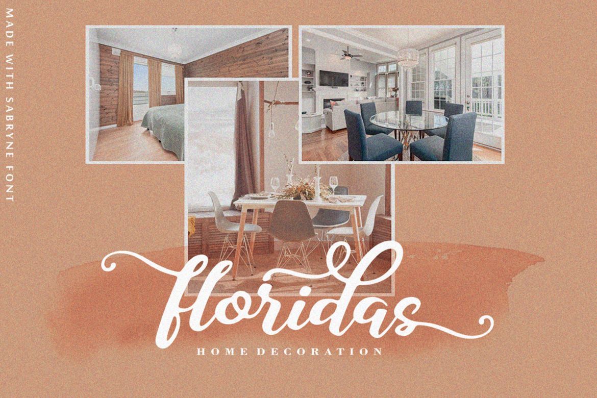 Sabryne Script Font - view 3