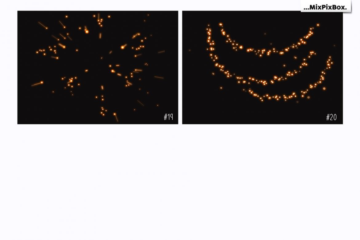 Golden Fireflies Photo Overlays - view 7