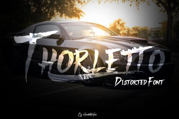 Thorletto Brush Font