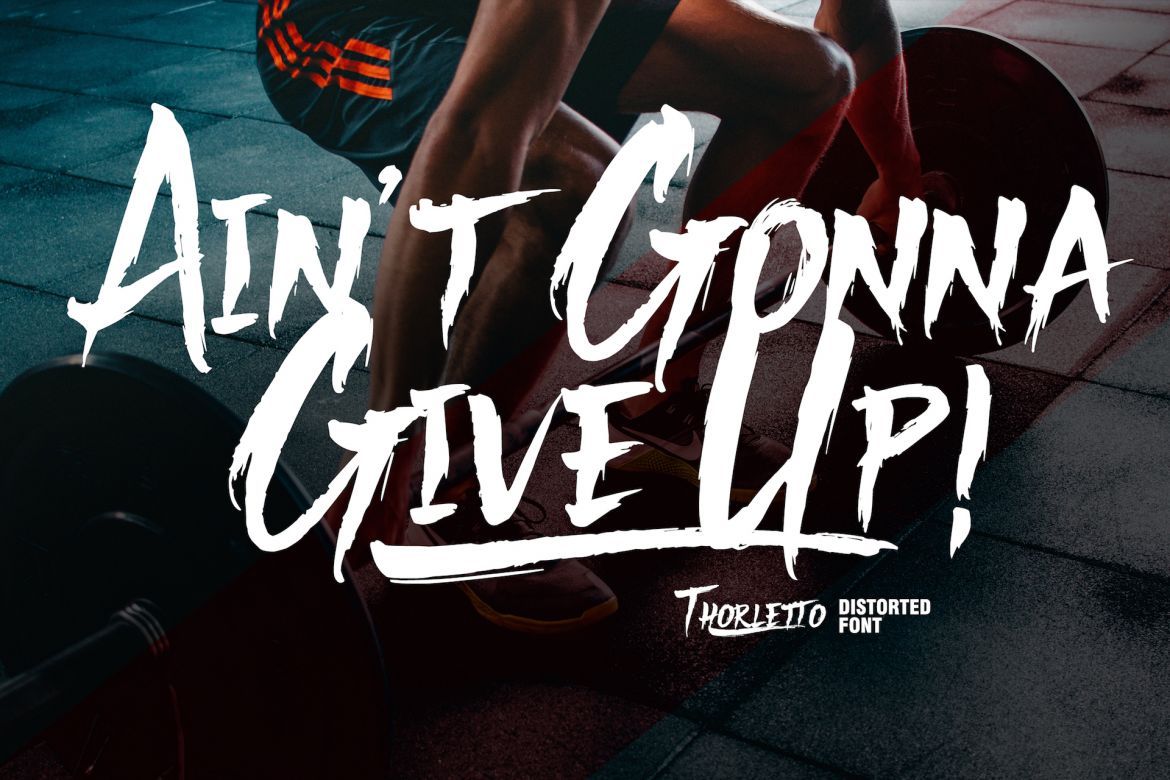 Thorletto Brush Font - view 9