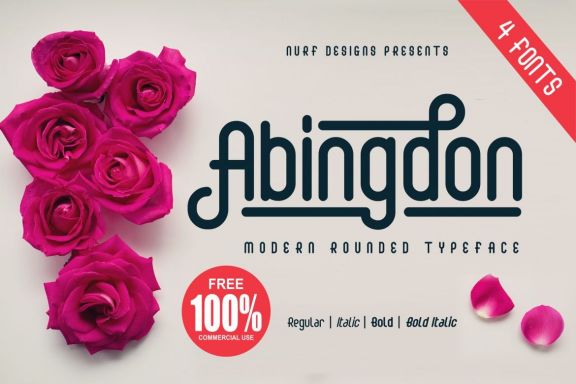 Abingdon Free Font Family