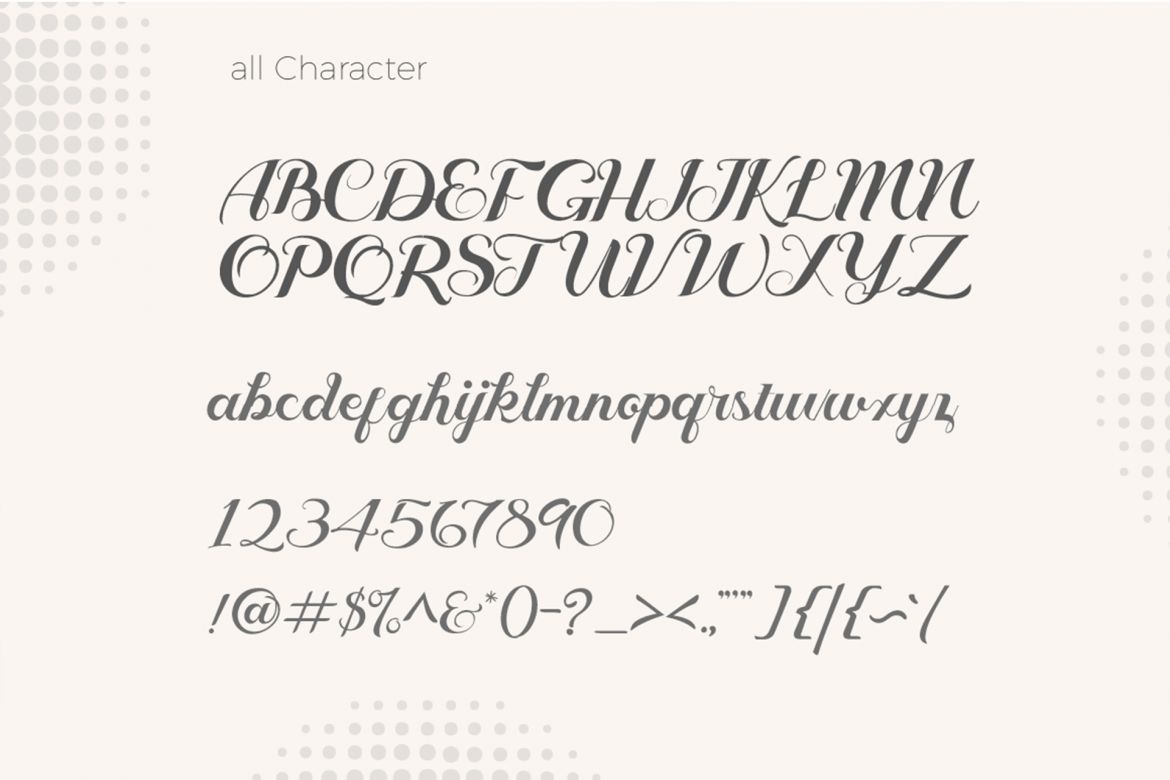 Geruthu Font - view 3