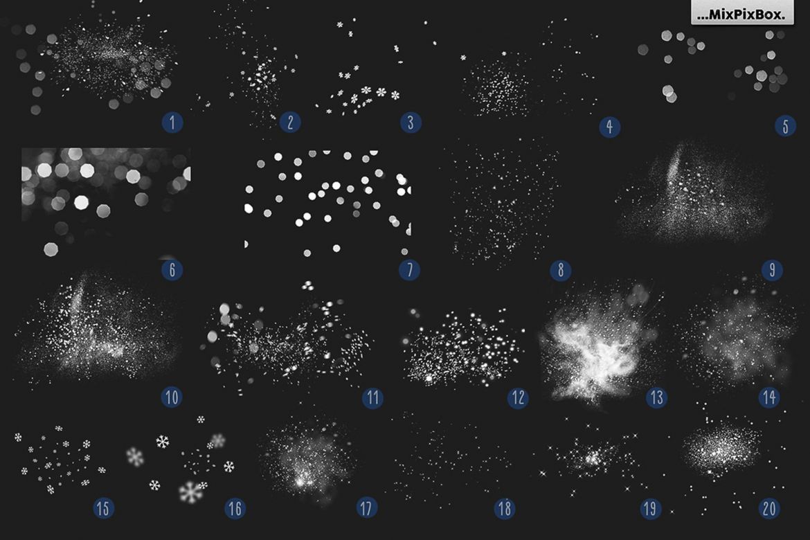 Blowing Snow Photo Overlays - view 4