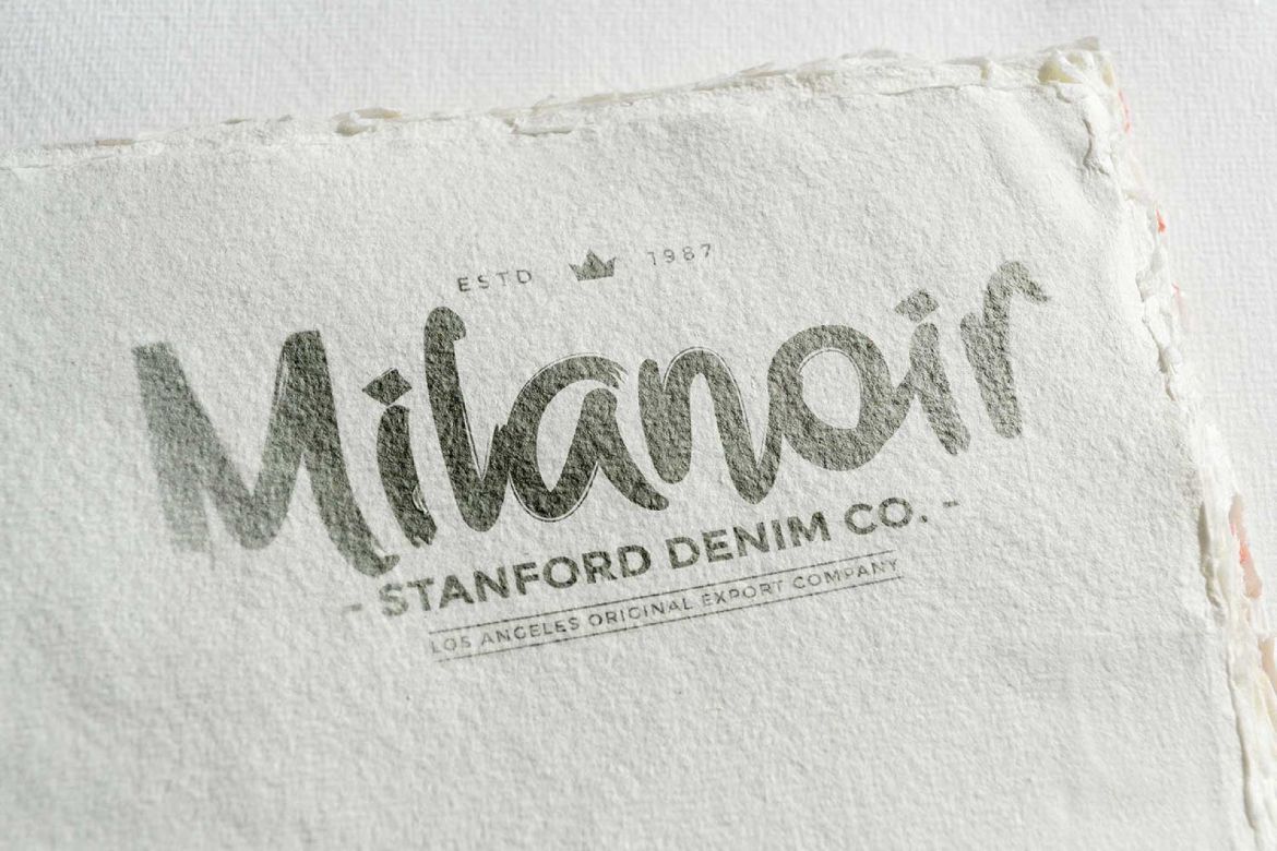 Strongbold Brush Font - view 9