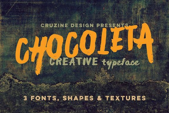  Free Chocoleta Typeface