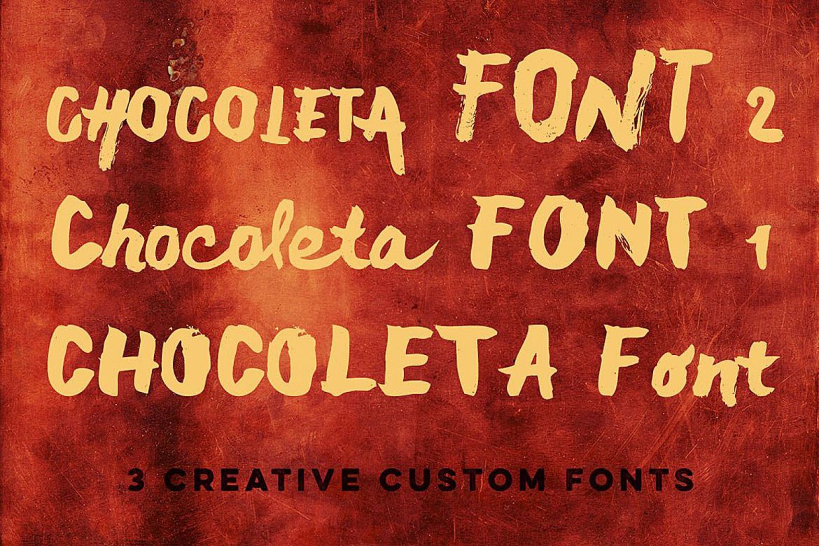 Free Chocoleta Typeface alternate