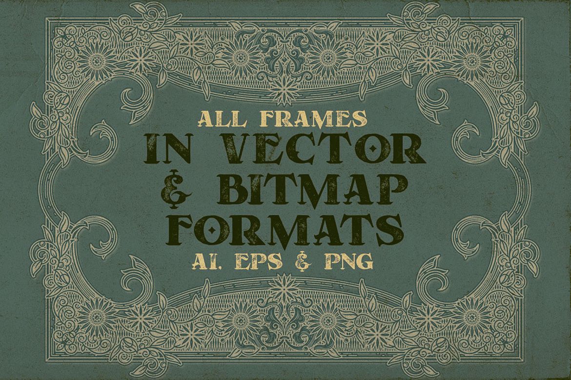 20 Ornamental Vintage Frames 2 - view 3