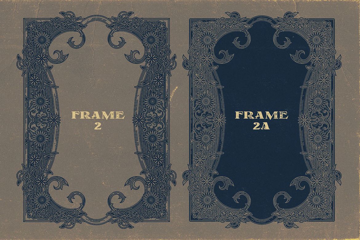 20 Ornamental Vintage Frames 2 - view 5