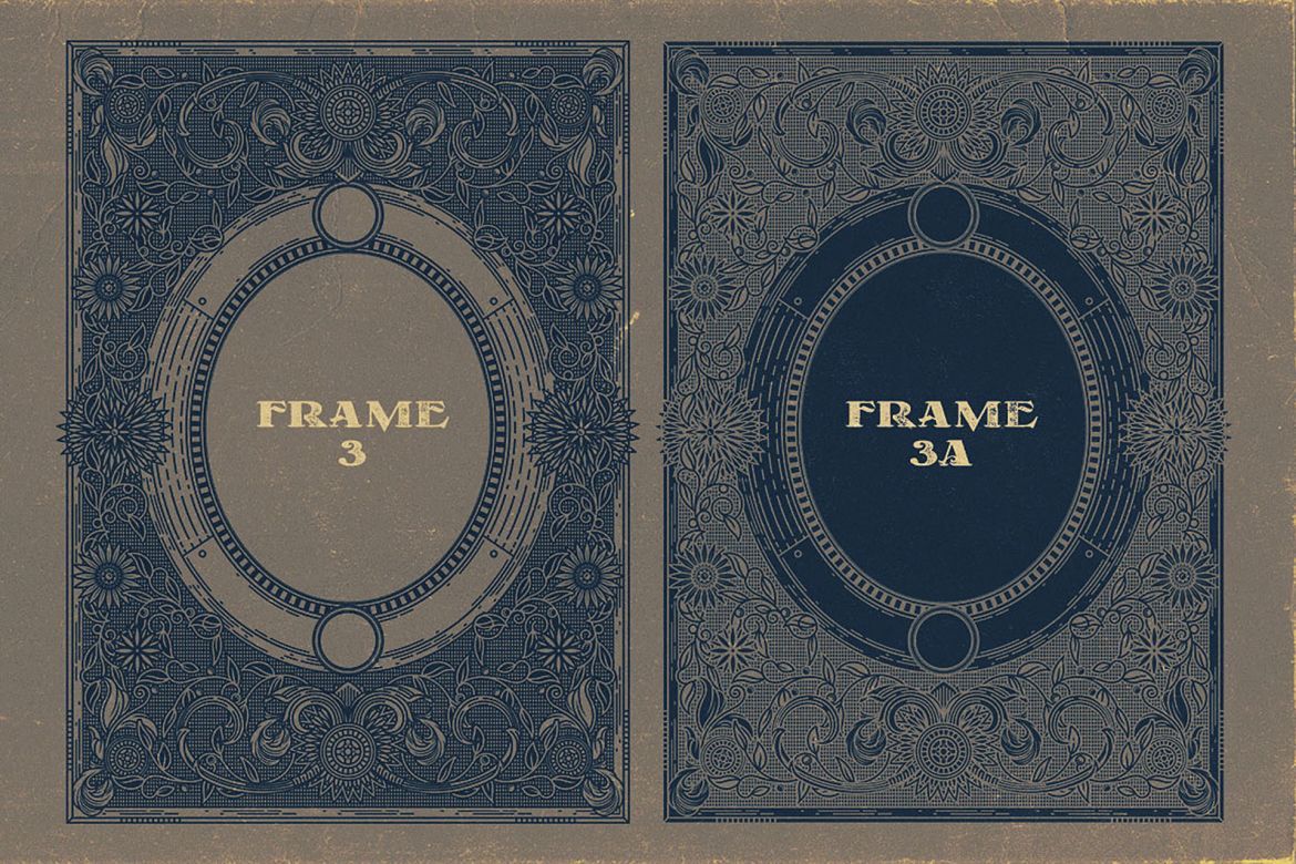 20 Ornamental Vintage Frames 2 - view 6