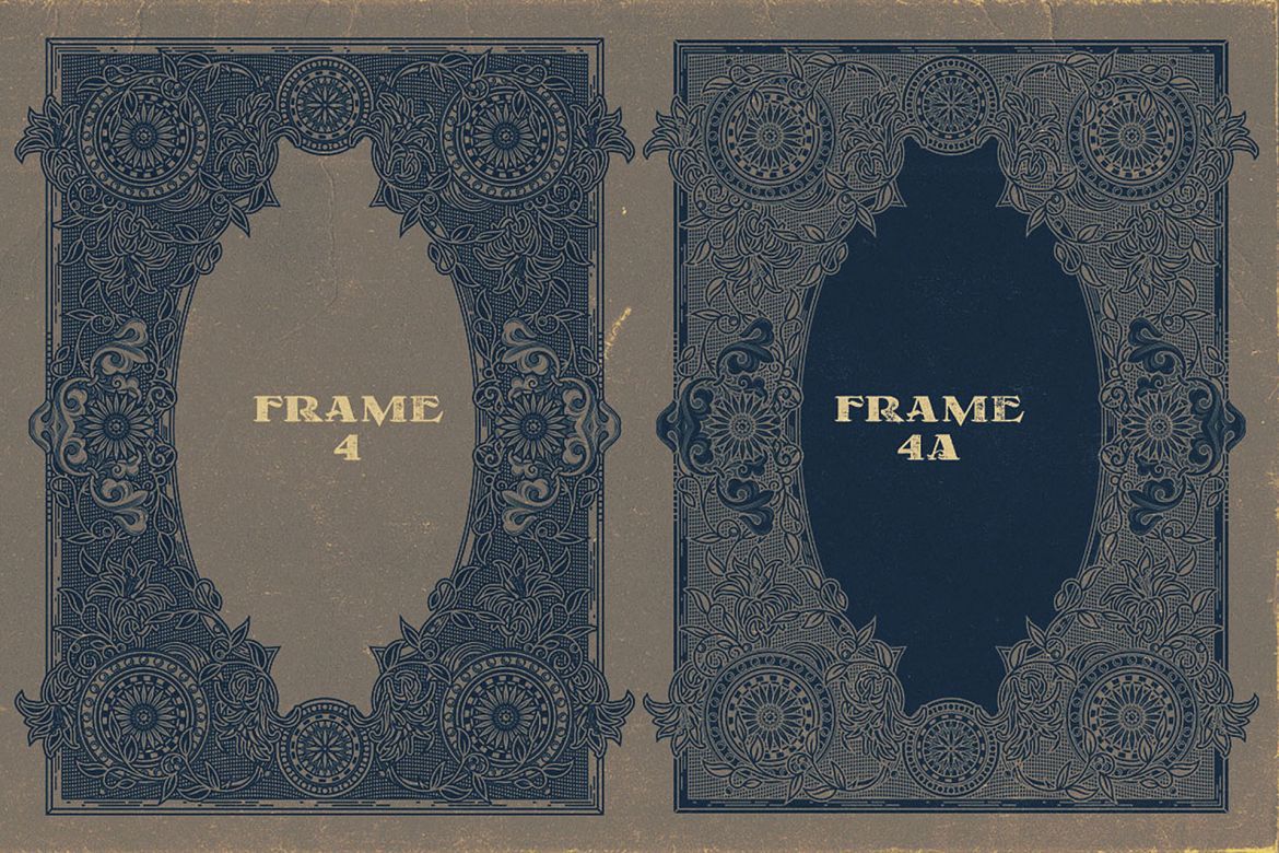 20 Ornamental Vintage Frames 2 - view 7