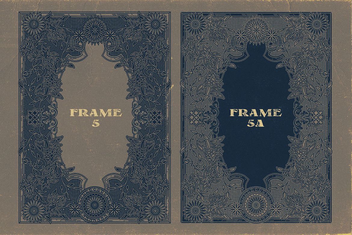 20 Ornamental Vintage Frames 2 - view 8
