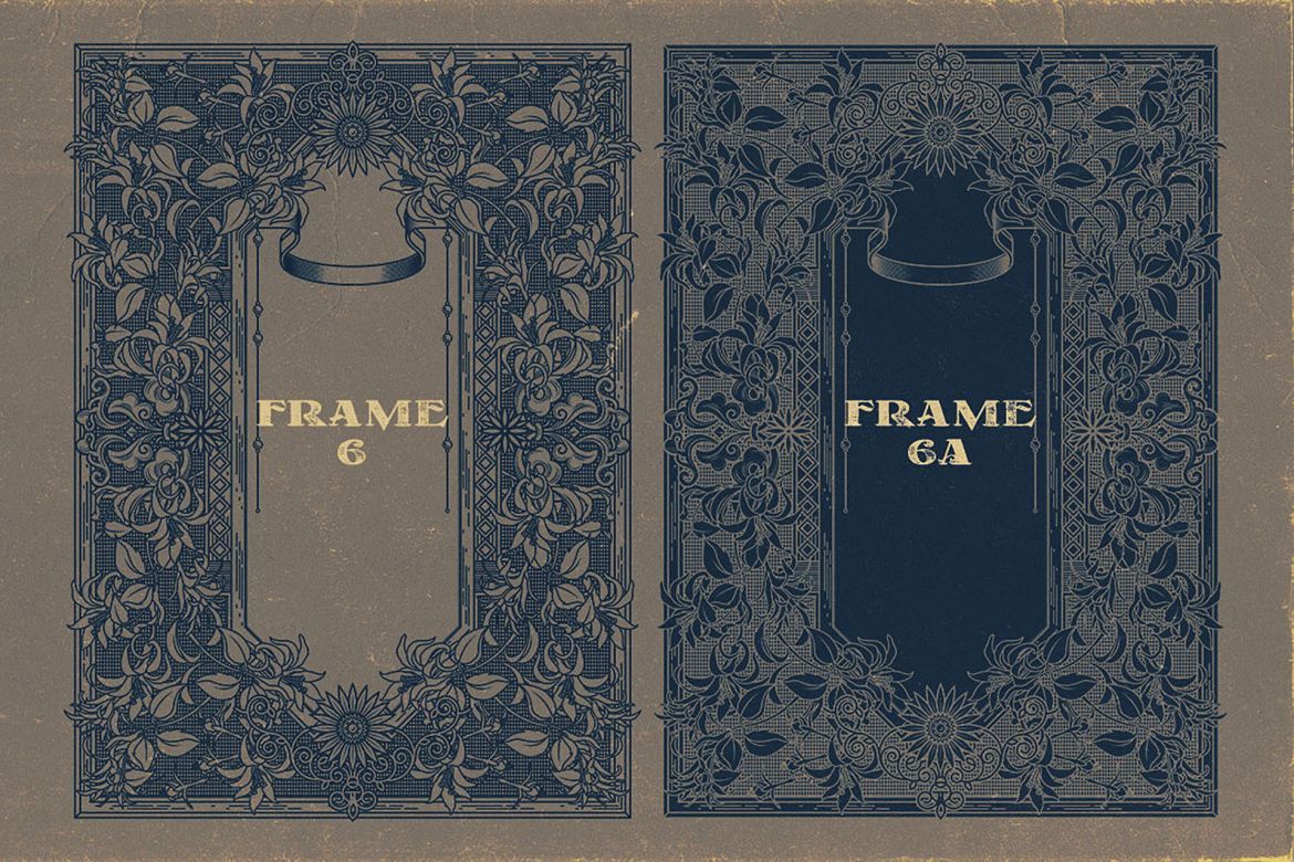 20 Ornamental Vintage Frames 2 - view 9
