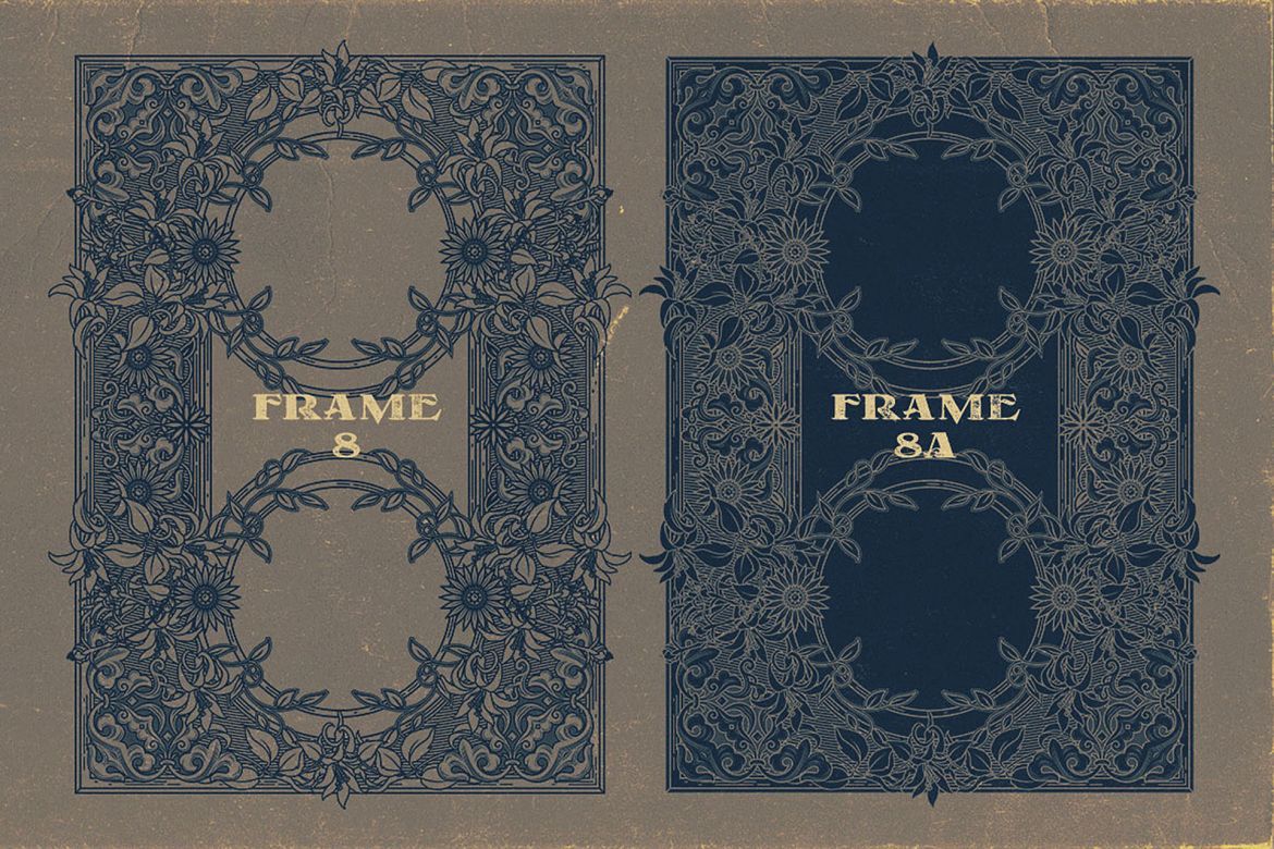 20 Ornamental Vintage Frames 2 - view 11