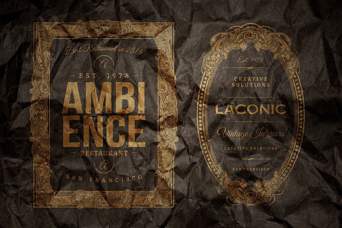 10 Frames Vol.7 - Victorian Ornament - view 5