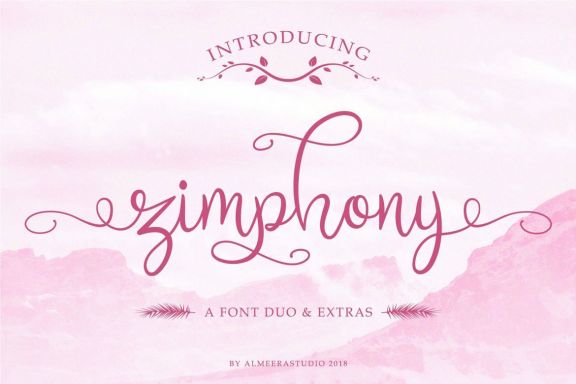 Zimphony Font Duo