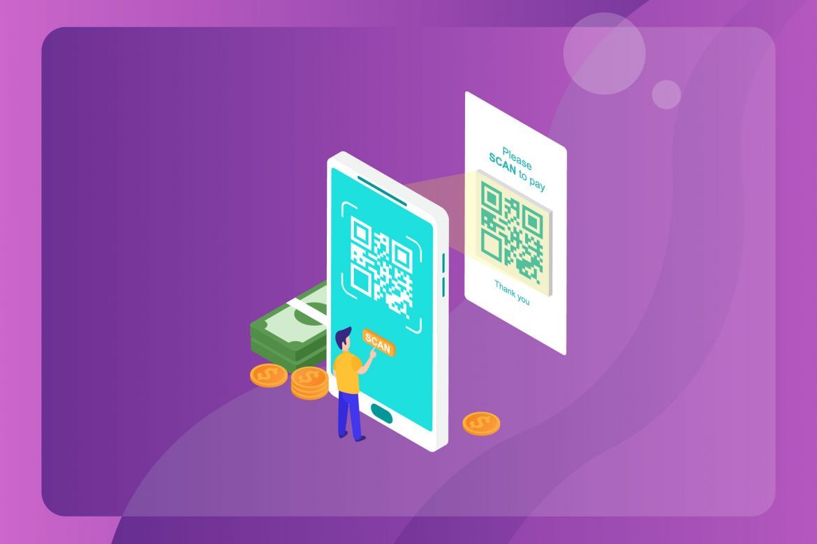 Mobile Payment with QR Code alternate