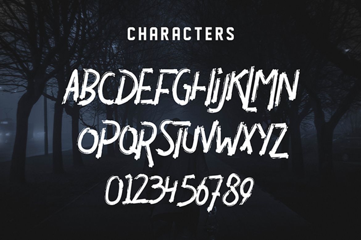 Diavolo Brush Font - view 4