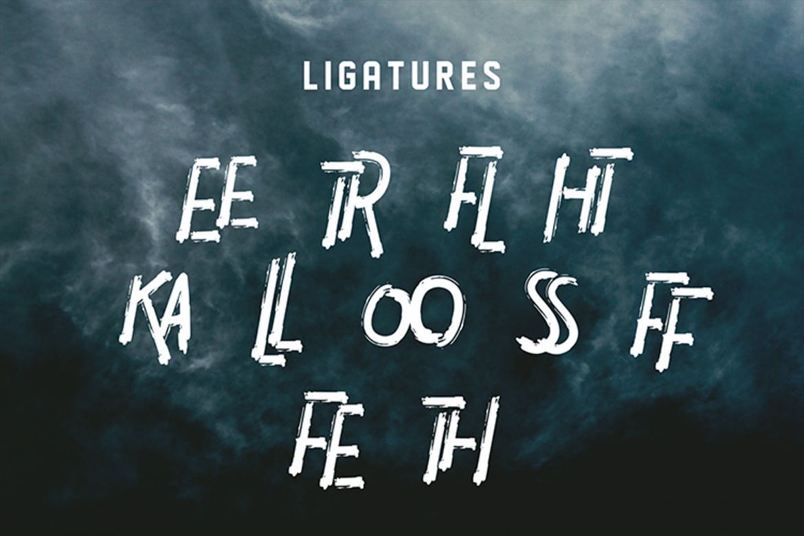 Diavolo Brush Font - view 5