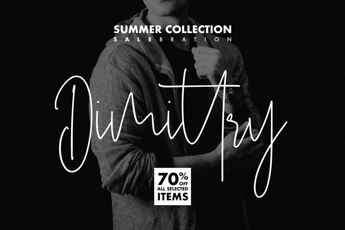 Masstro Signature Typeface - view 6