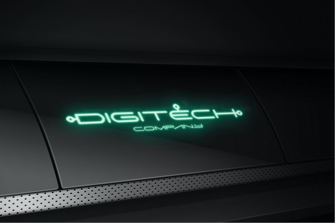 Digitechno Display Font alternate