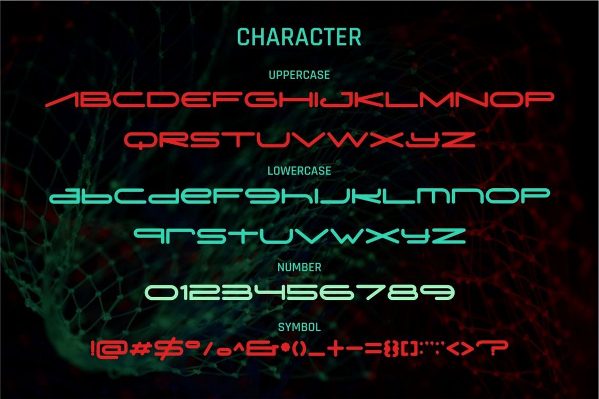 Digitechno Display Font - view 8