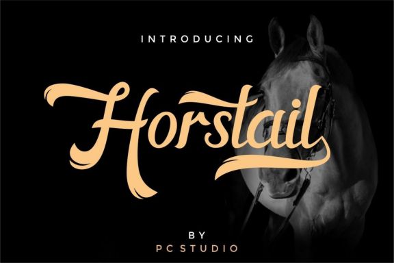 Horstail Display Font