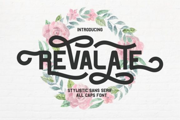 Revalate Display Font