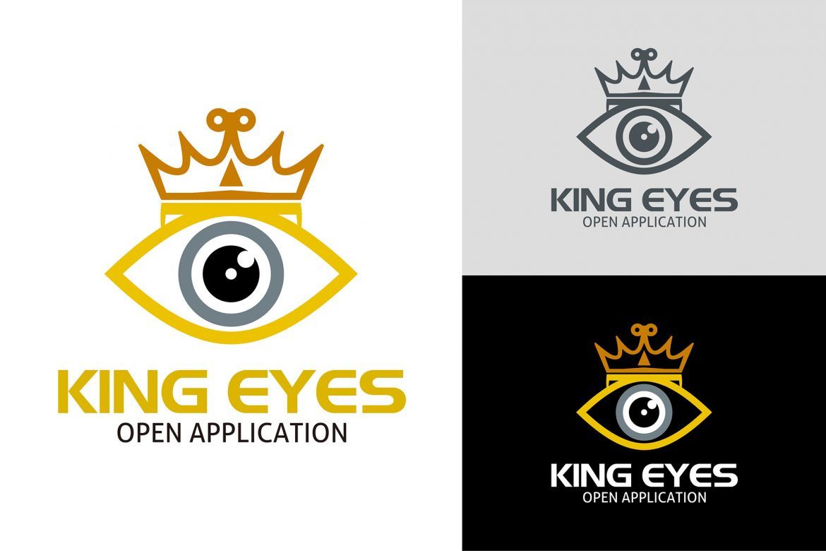 King Eyes Logo - view 2