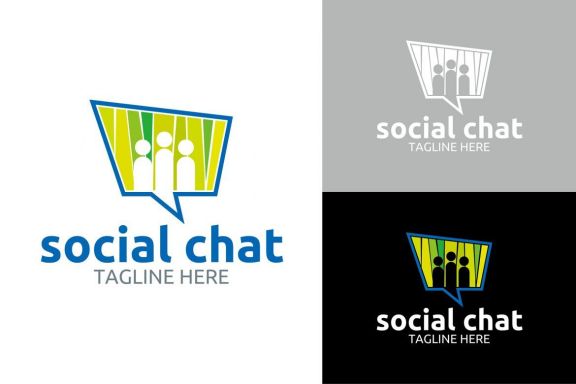 Social Chat Logo