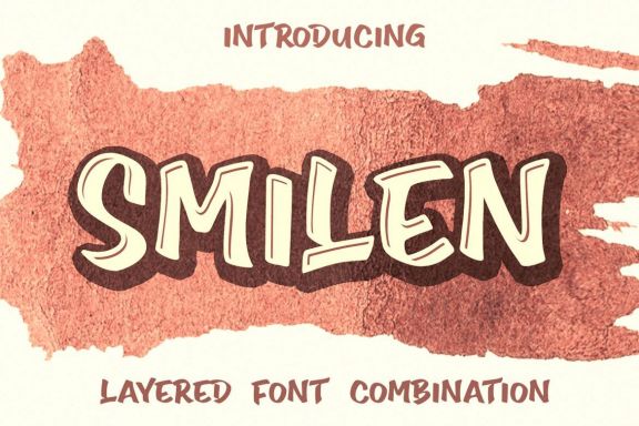 Smilen Display Font