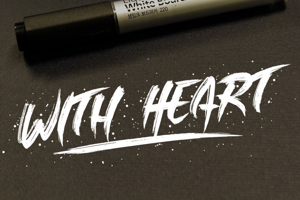 SIGLE FIGHTER Brush Font - view 4