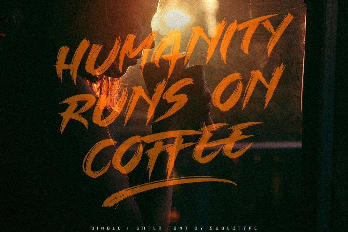 SIGLE FIGHTER Brush Font - view 8