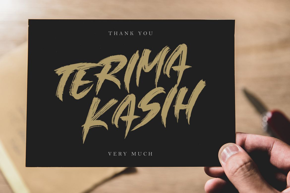 SIGLE FIGHTER Brush Font - view 14