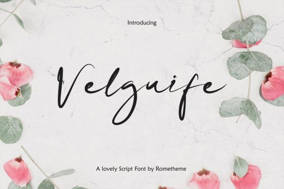 Velguife - Script Font