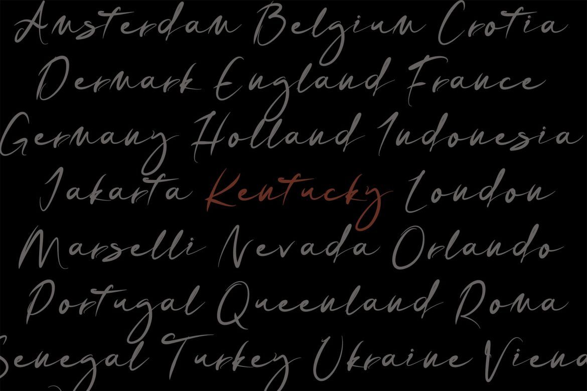 Velguife - Script Font - view 4