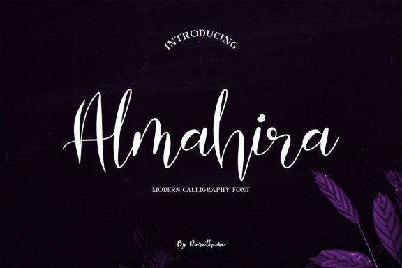 Almahira - Script Font