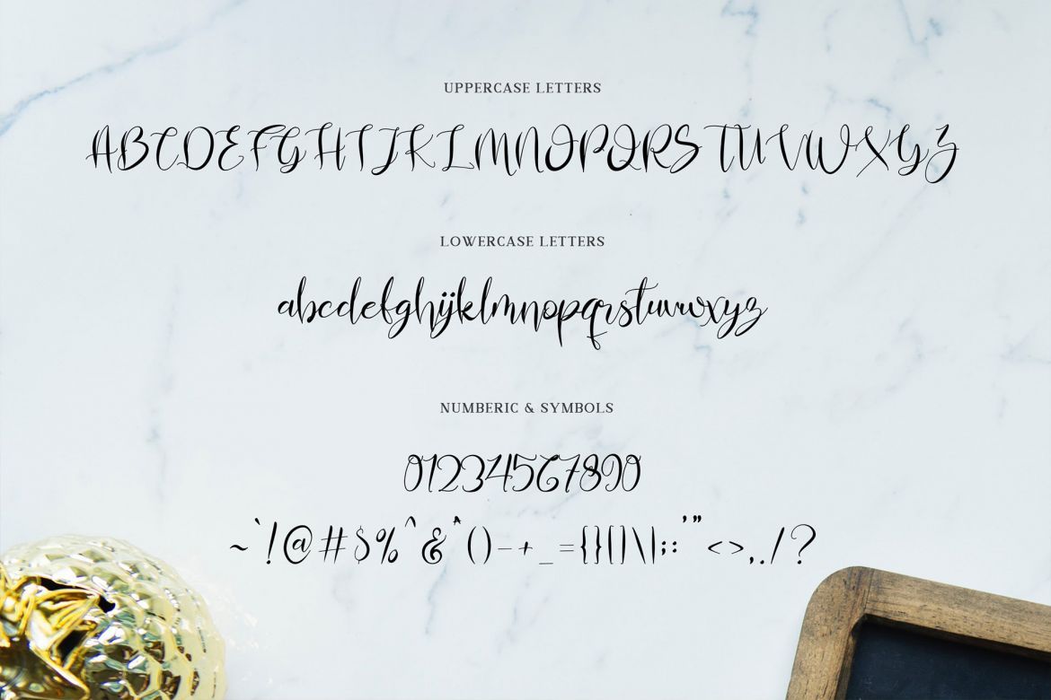 Almahira - Script Font - view 6