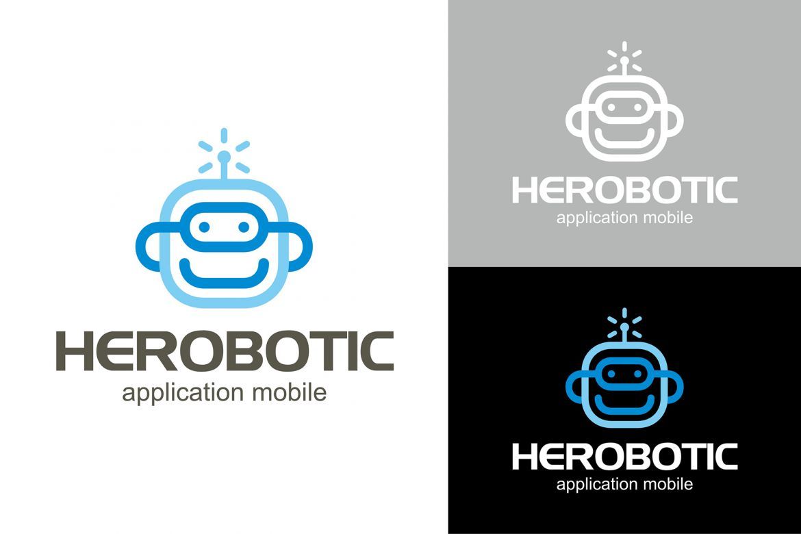 Herobotic Logo - view 2