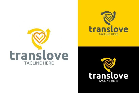 Trans Love Logo - view 1