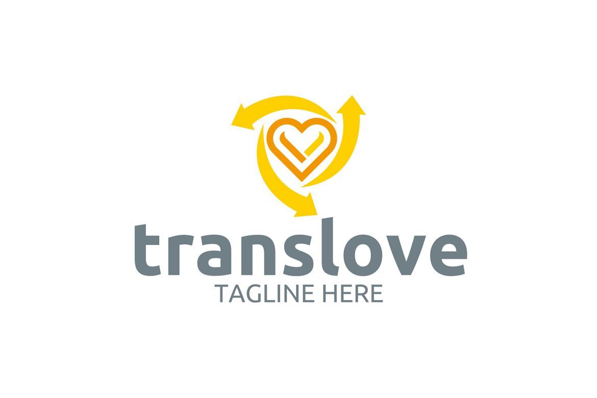 Trans Love Logo - view 2