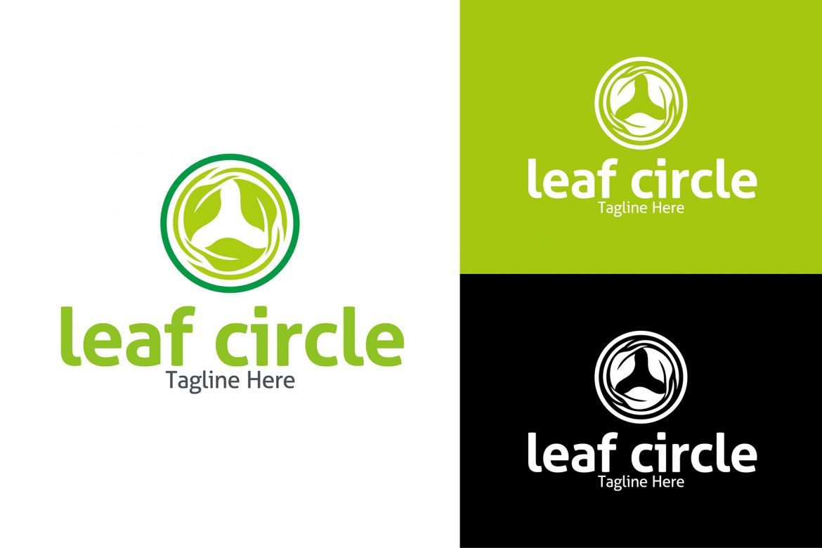 Leaf Circle Logo alternate
