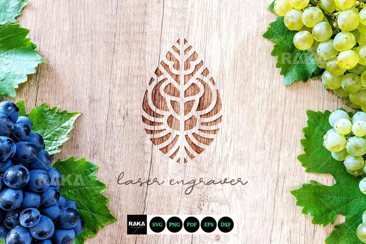 24 Leaf Nature Vector Shapes - view 6