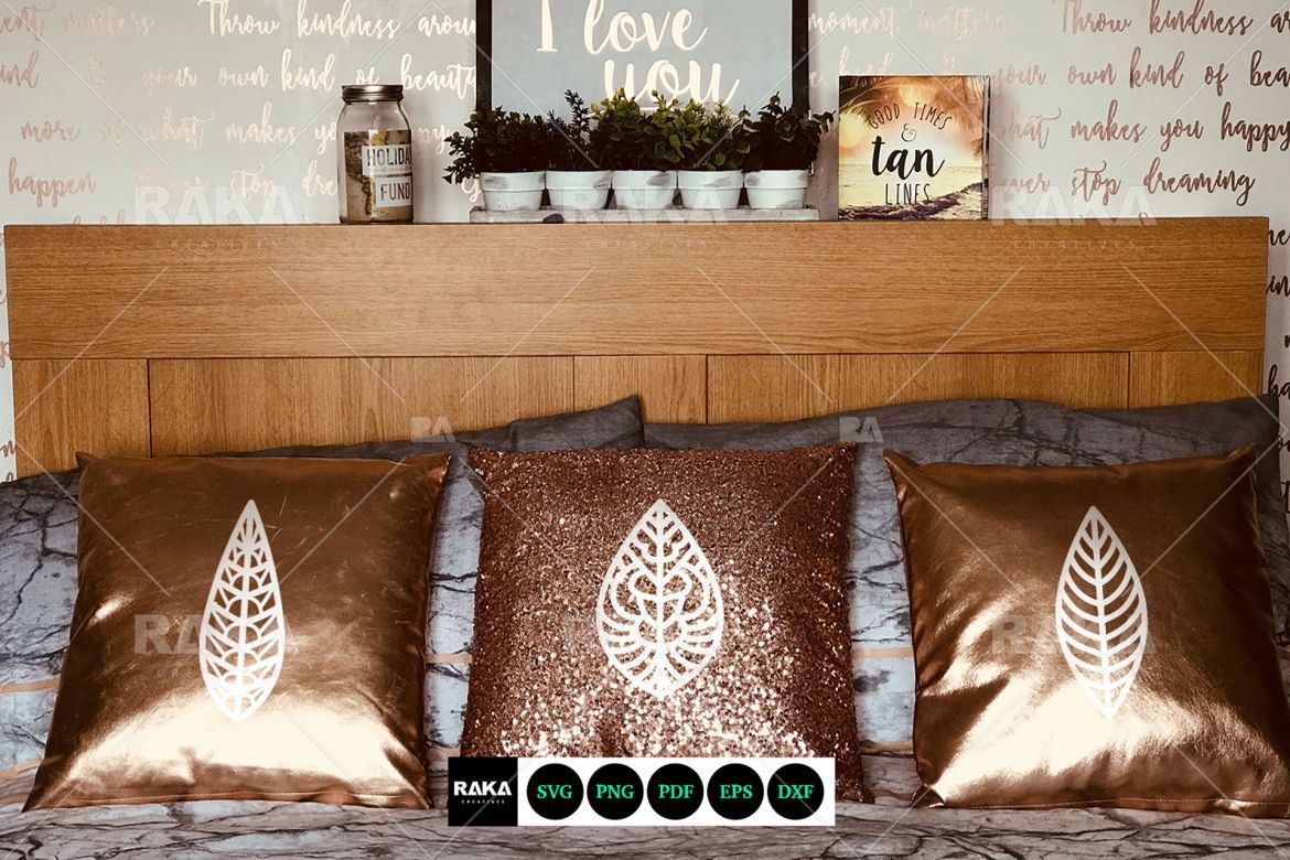 24 Leaf Nature Vector Shapes - view 7