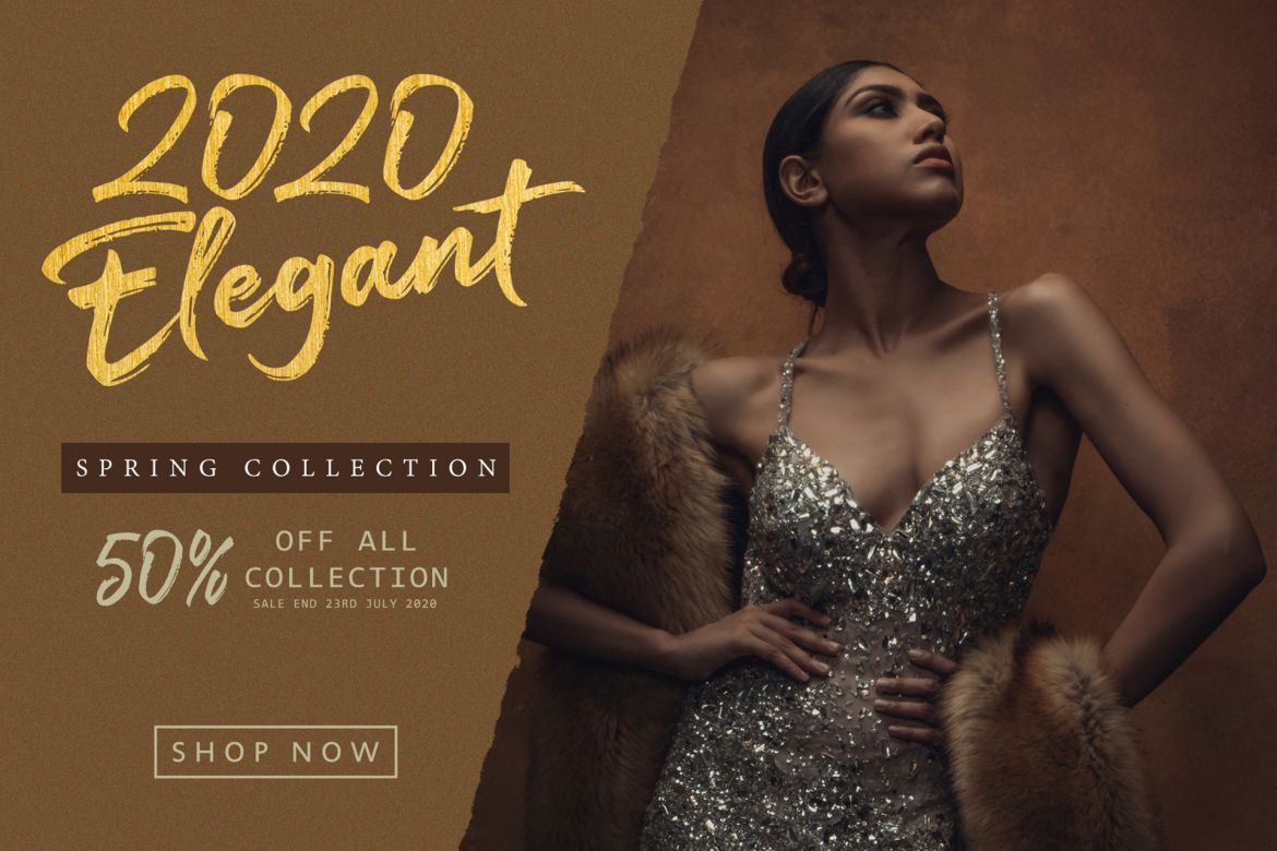 Darkline Brush Font - view 1