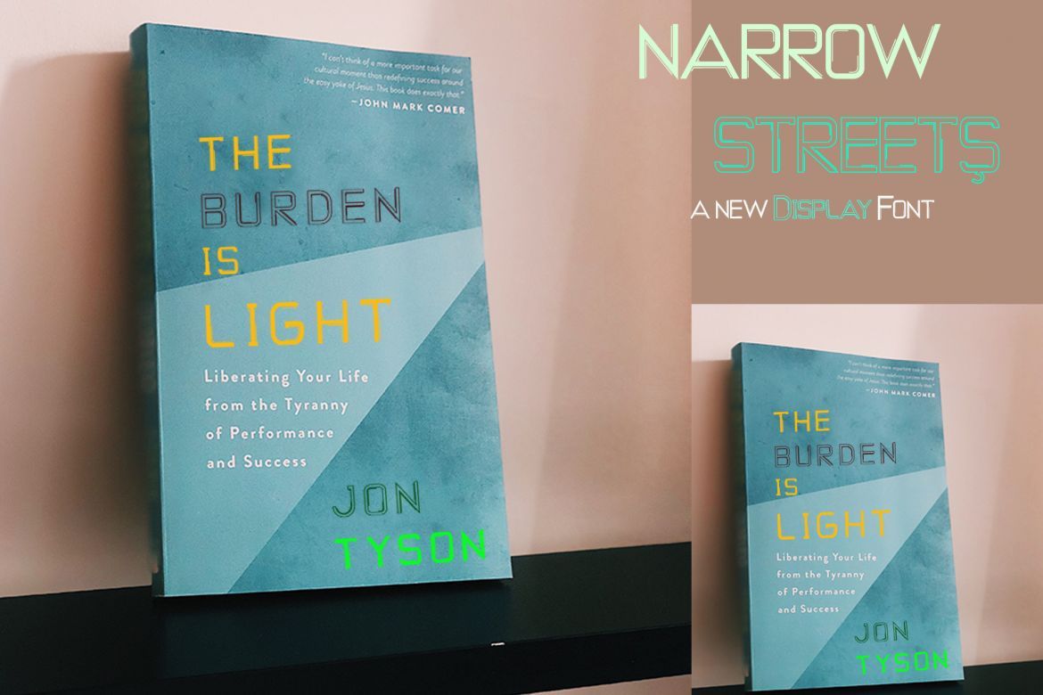 Narrow Streets Display Font - view 4