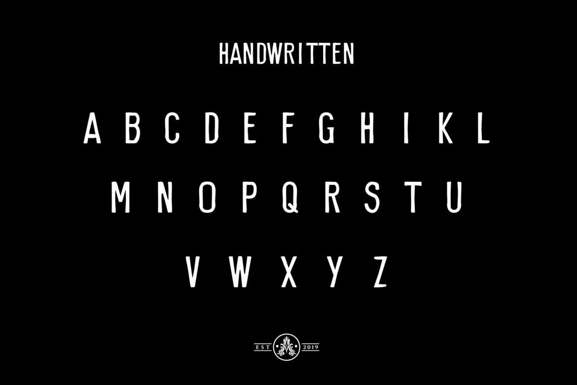 Tom Harvey Font Family - view 10