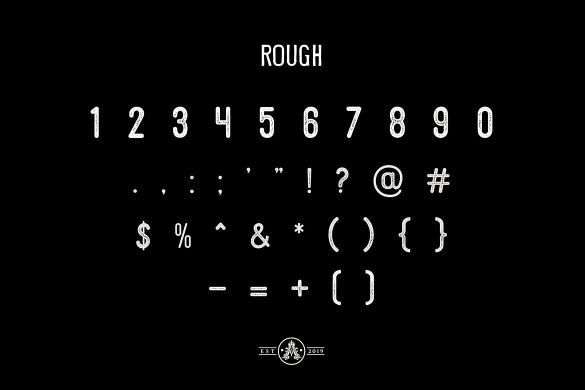 Tom Harvey Font Family - view 12